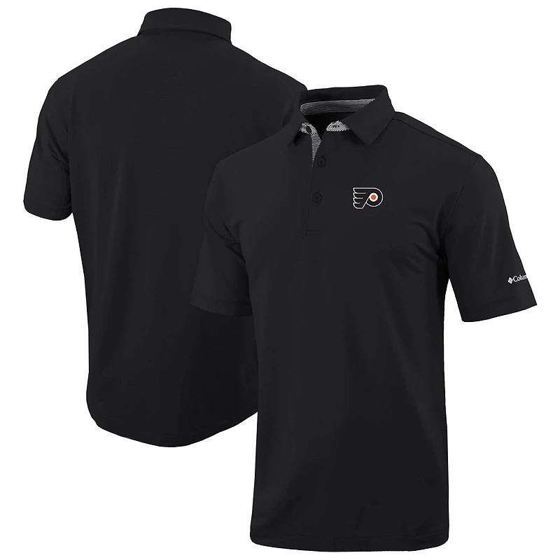 Columbia Philadelphia Flyers Even Lie Omni-Wick Polo