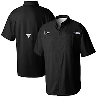 Columbia Philadelphia Flyers Tamiami Short Sleeve Omni-Wick Button-Down Shirt