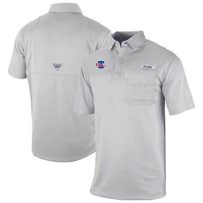 Columbia Philadelphia Phillies Omni-Wick Flycaster Pocket Polo