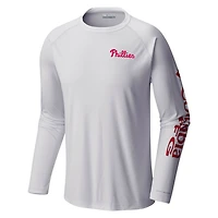 Columbia Philadelphia Phillies Terminal Tackle Long Sleeve T-Shirt