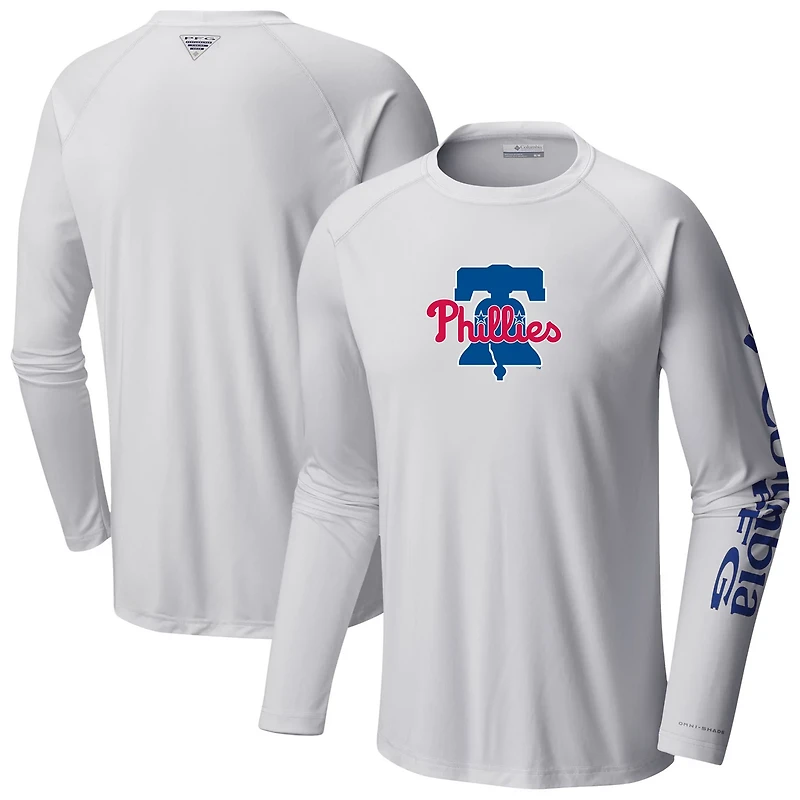 Columbia Philadelphia Phillies Terminal Tackle Long Sleeve T-Shirt