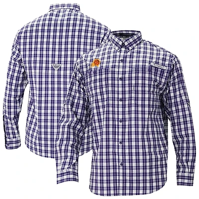 Columbia Phoenix Suns Super Tamiami Omni-Shade Long Sleeve Button-Down Shirt