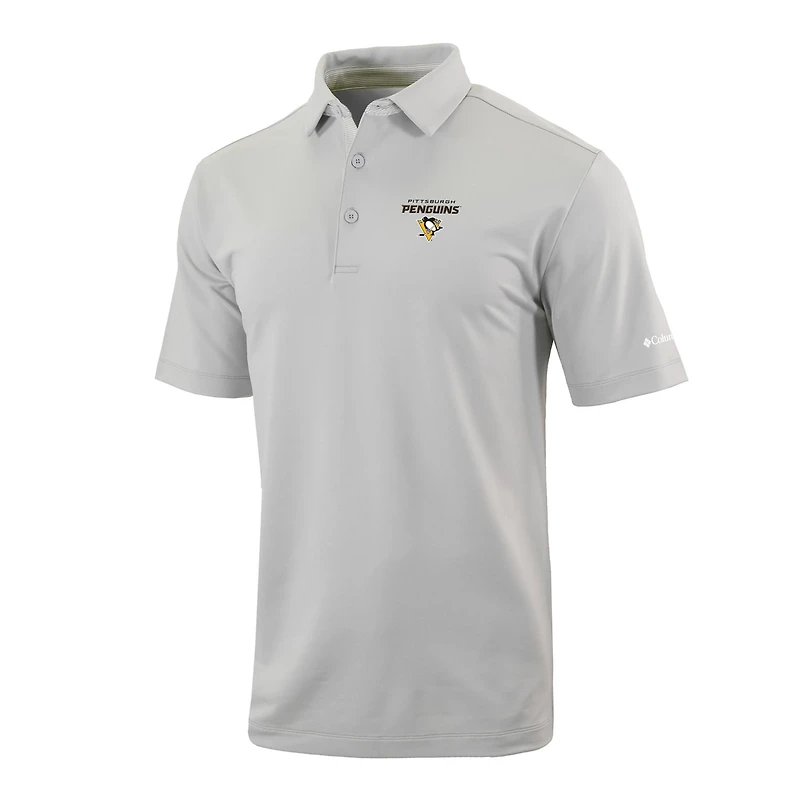 Columbia Pittsburgh Penguins Even Lie Omni-Wick Polo