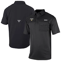 Columbia Pittsburgh Penguins Flycaster Omni-Wick Pocket Polo