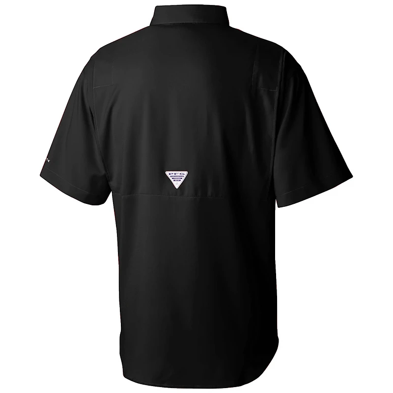 Columbia Pittsburgh Penguins Tamiami Short Sleeve Omni-Wick Button-Down Shirt