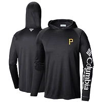 Columbia Pittsburgh Pirates Terminal Tackle Long Sleeve Hoodie T-Shirt