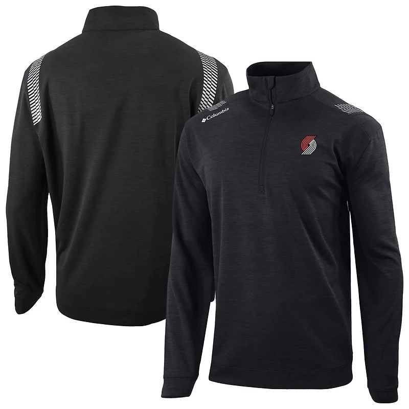 Columbia Portland Trail Blazers Oakland Downs Omni-Wick Quarter-Zip Top