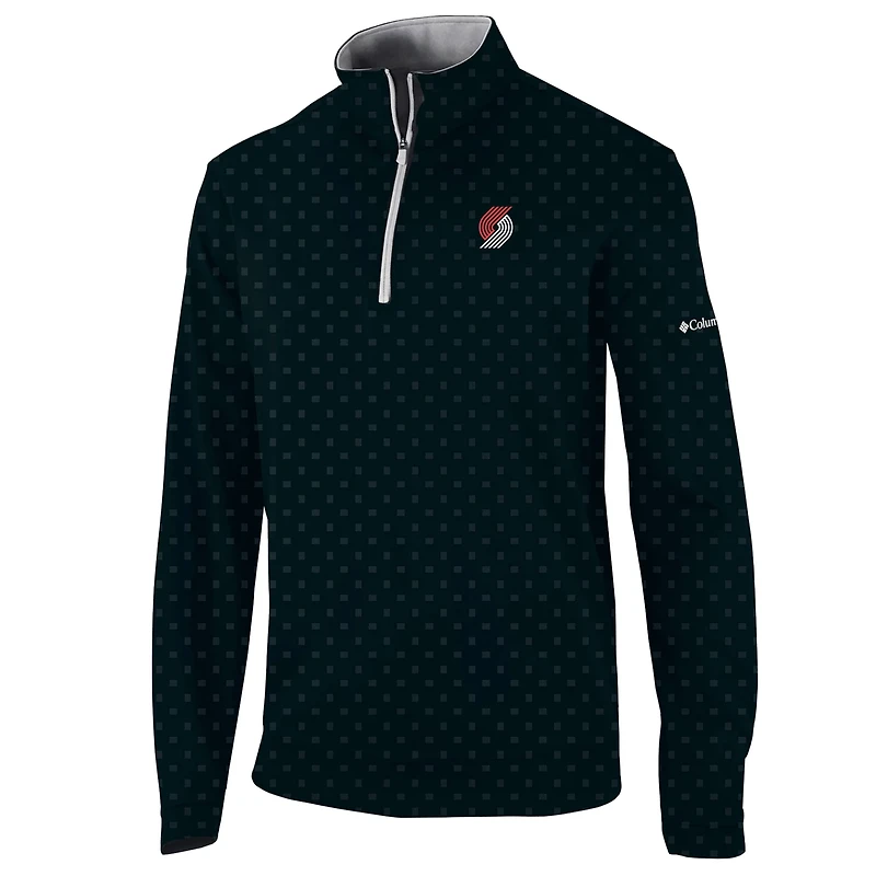 Columbia Portland Trail Blazers Wickham Hills Omni-Wick Quarter-Zip Jacket