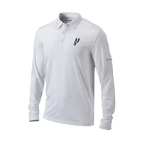 Columbia San Antonio Spurs Omni-Wick Pin High Long Sleeve Polo