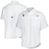 Columbia San Diego Padres Tamiami Omni-Shade Button-Down Shirt