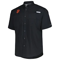 Columbia San Francisco Giants Tamiami Omni-Shade Button-Down Shirt