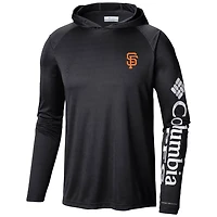 Columbia San Francisco Giants Terminal Tackle Long Sleeve Hoodie T-Shirt