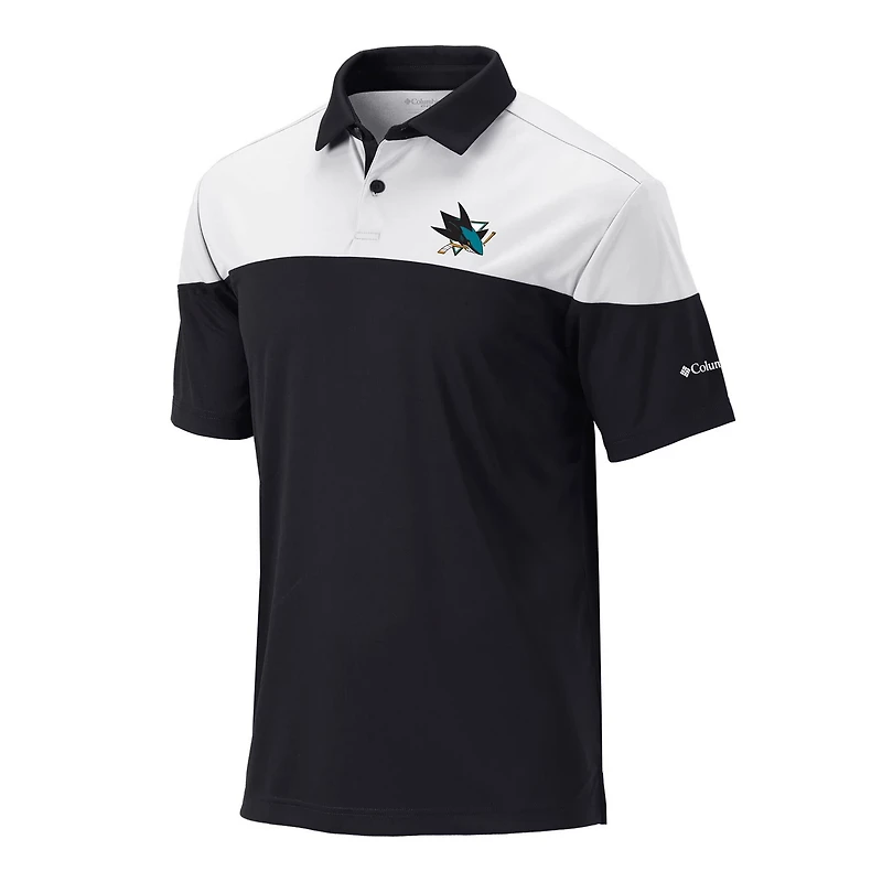 Columbia San Jose Sharks Best Ball Omni-Wick Polo