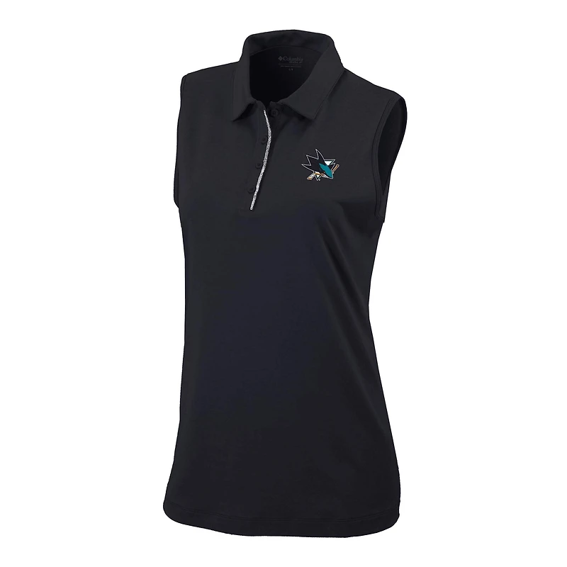 Columbia San Jose Sharks Tend the Ball Omni-Wick Tank Top