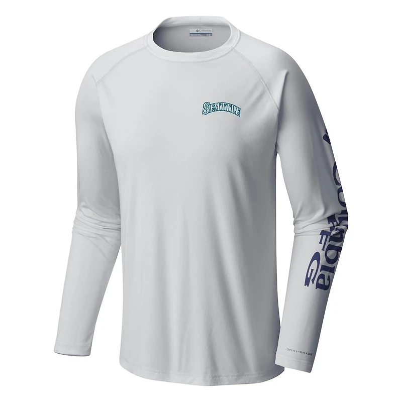Columbia Seattle Mariners Terminal Tackle Long Sleeve T-Shirt