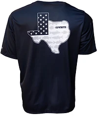 Columbia Sportswear Men's Dallas Cowboys Terminal Tackle Texas T-shirt