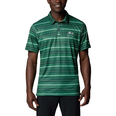 Columbia Sportswear Men's Notre Dame Fighting Irish Stripe Super Terminal Tackle Polo