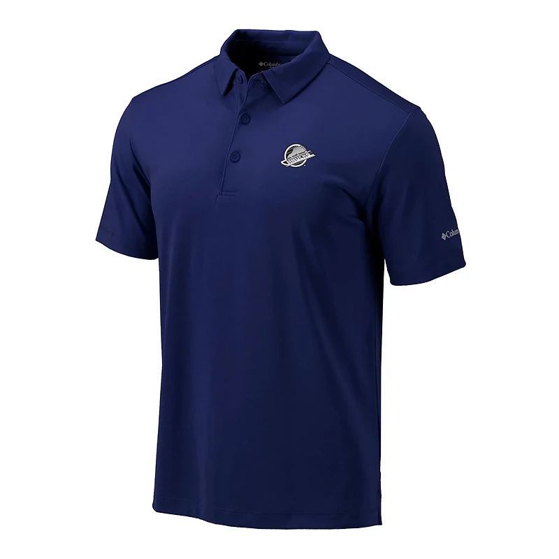 Columbia Sportswear Men's Vancouver Canucks Drive Omni-Wick Polo Shirt