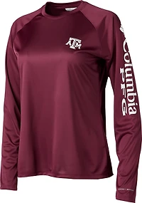 Columbia Sportswear Women's Texas A&M University Collegiate Terminal Tackle Long Sleeve T-shirt