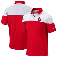 Columbia St Louis Cardinals Omni-Wick Best Ball Polo