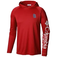 Columbia St Louis Cardinals Terminal Tackle Long Sleeve Hoodie T-Shirt