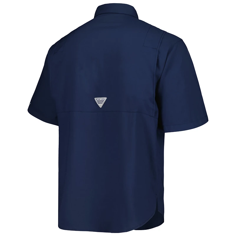 Columbia Tampa Bay Rays Tamiami Omni-Shade Button-Down Shirt