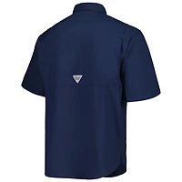 Columbia Tampa Bay Rays Tamiami Omni-Shade Button-Down Shirt