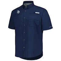 Columbia Tampa Bay Rays Tamiami Omni-Shade Button-Down Shirt
