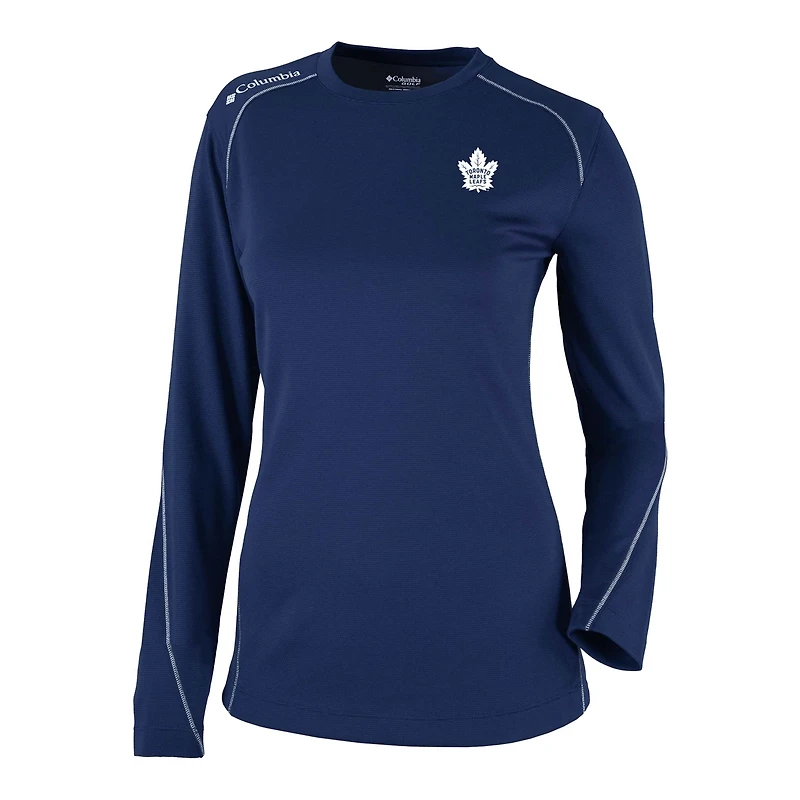 Columbia Toronto Maple Leafs Shotgun Omni-Wick Raglan Long Sleeve T-Shirt