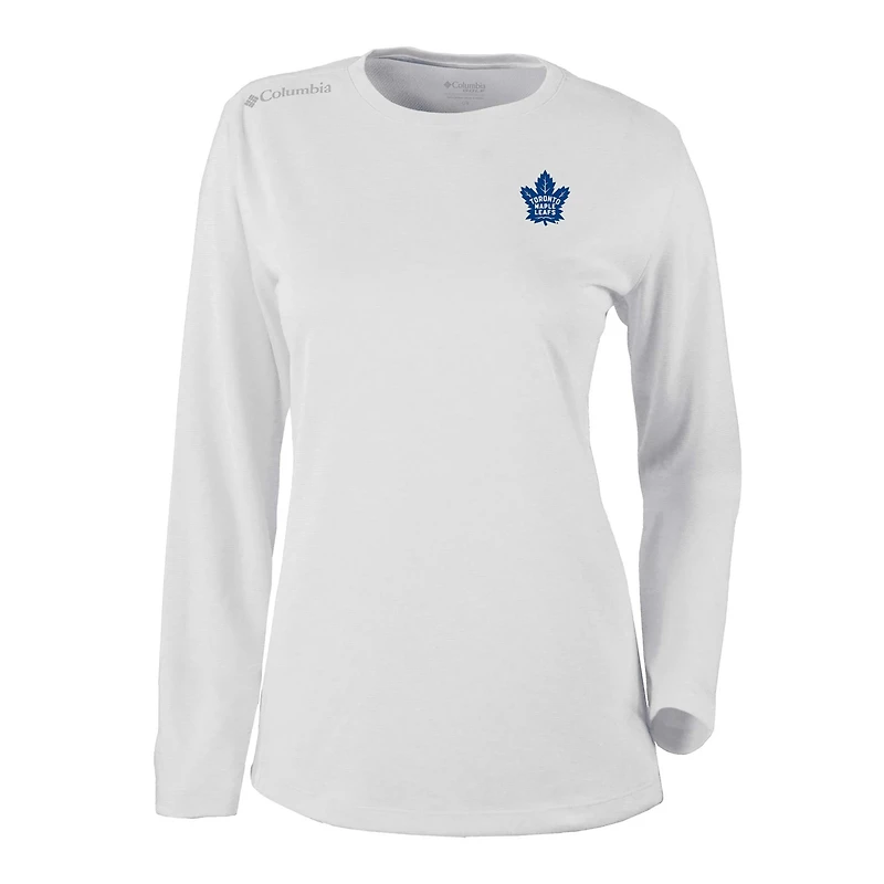 Columbia Toronto Maple Leafs Shotgun Omni-Wick Raglan Long Sleeve T-Shirt