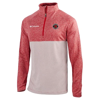 Columbia Toronto Raptors Rockin' It Raglan Long Sleeve Quarter-Zip Pullover