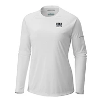 Columbia Utah Hockey Club Omni-Shade Tidal Tee II Raglan Long Sleeve T-Shirt
