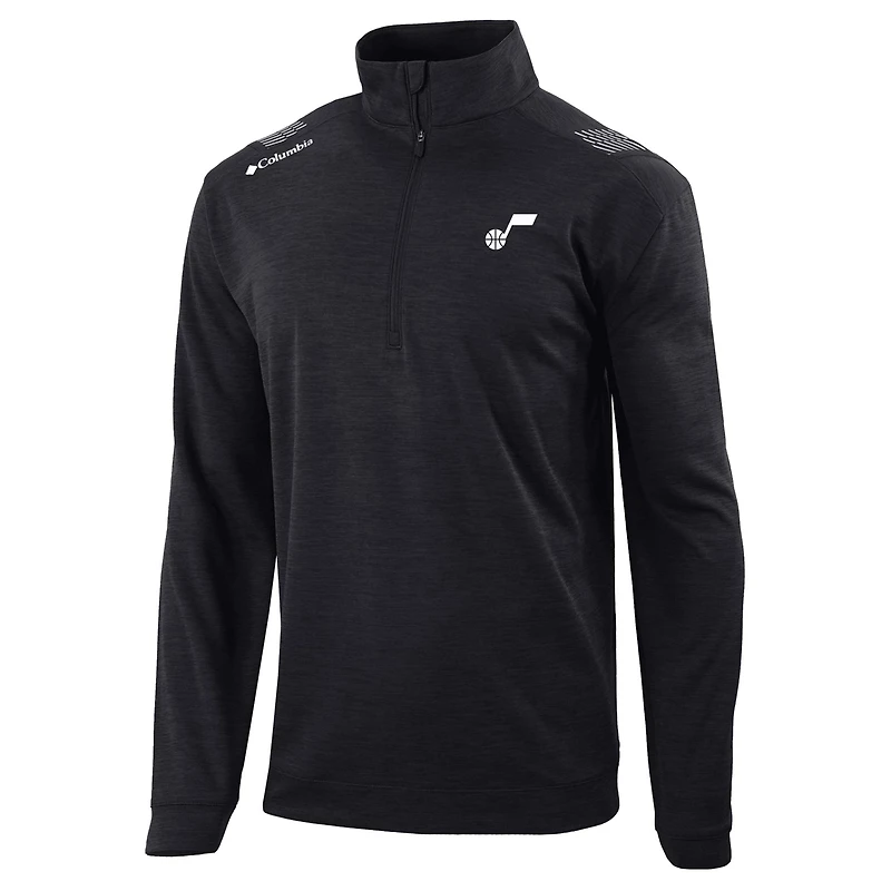 Columbia Utah Jazz Oakland Downs Omni-Wick Quarter-Zip Top