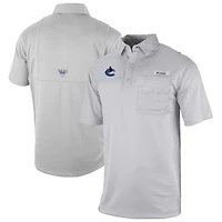 Columbia Vancouver Canucks Flycaster Omni-Wick Pocket Polo
