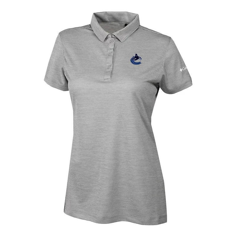 Columbia Vancouver Canucks Omni-Wick Set II Polo