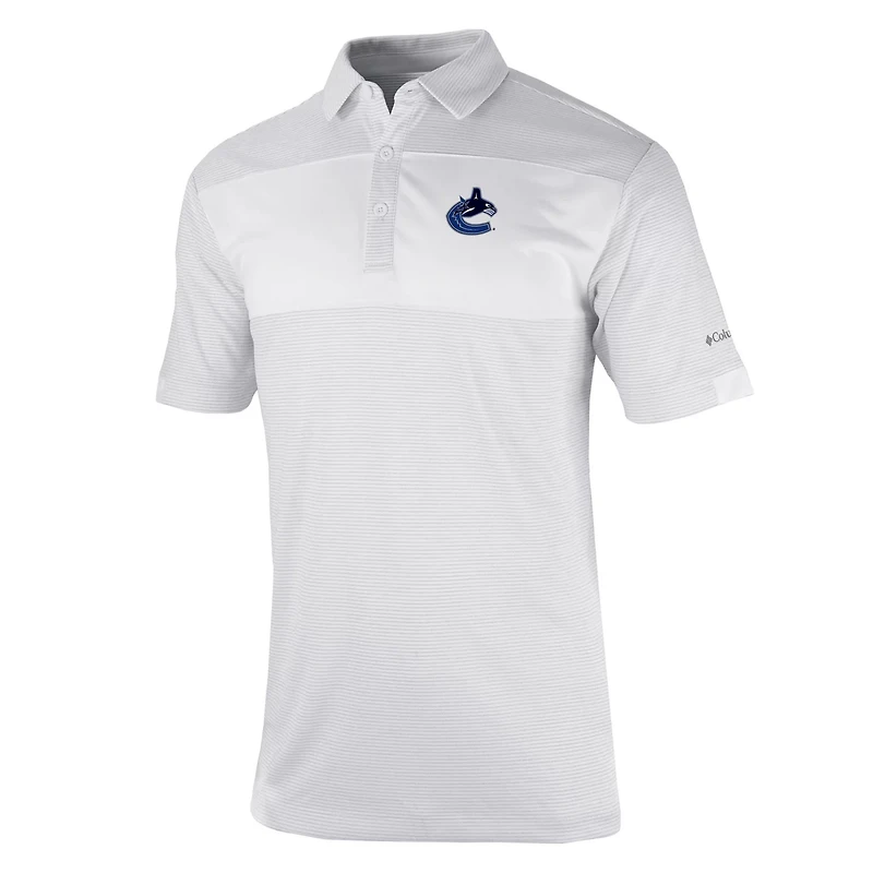 Columbia Vancouver Canucks Omni-Wick Total Control Polo
