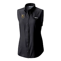 Columbia Vegas Golden Knights Tamiami Omni-Shade Sleeveless Button-Up Shirt