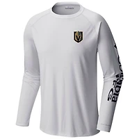 Columbia Vegas Golden Knights Terminal Tackle Omni-Shade Raglan Long Sleeve T-Shirt