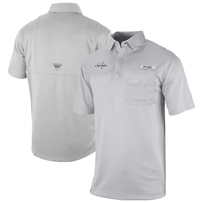 Columbia Washington Capitals Flycaster Omni-Wick Pocket Polo