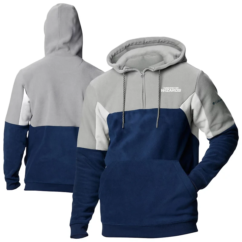 Columbia Washington Wizards Lodge Quarter-Zip Hoodie