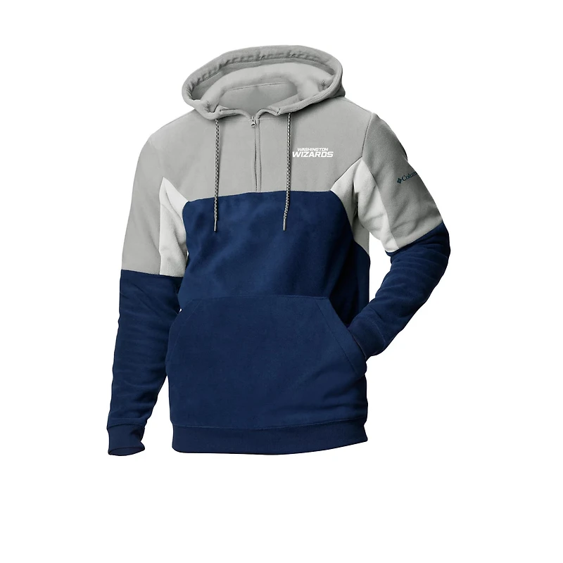 Columbia Washington Wizards Lodge Quarter-Zip Hoodie