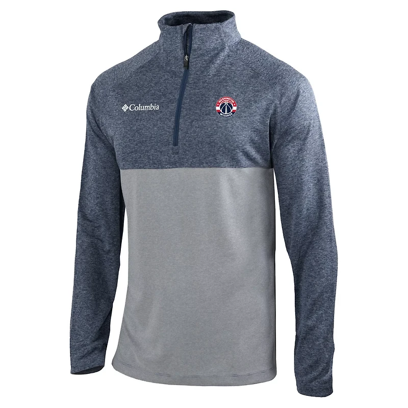 Columbia Washington Wizards Rockin' It Raglan Long Sleeve Quarter-Zip Pullover