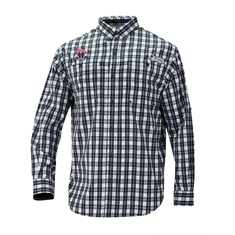 Columbia Washington Wizards Super Tamiami Long Sleeve Button-Up