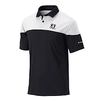 Columbia White Anaheim Ducks Best Ball Omni-Wick Polo