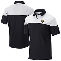 Columbia White Vegas Golden Knights Best Ball Omni-Wick Polo