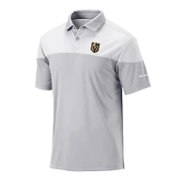 Columbia White Vegas Golden Knights Best Ball Omni-Wick Polo