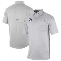 Columbia Winnipeg Jets Flycaster Omni-Wick Pocket Polo