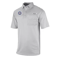Columbia Winnipeg Jets Flycaster Omni-Wick Pocket Polo