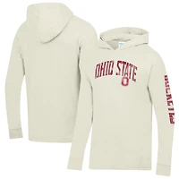 ComfortWash Ohio State Buckeyes Long Sleeve Hooded T-Shirt