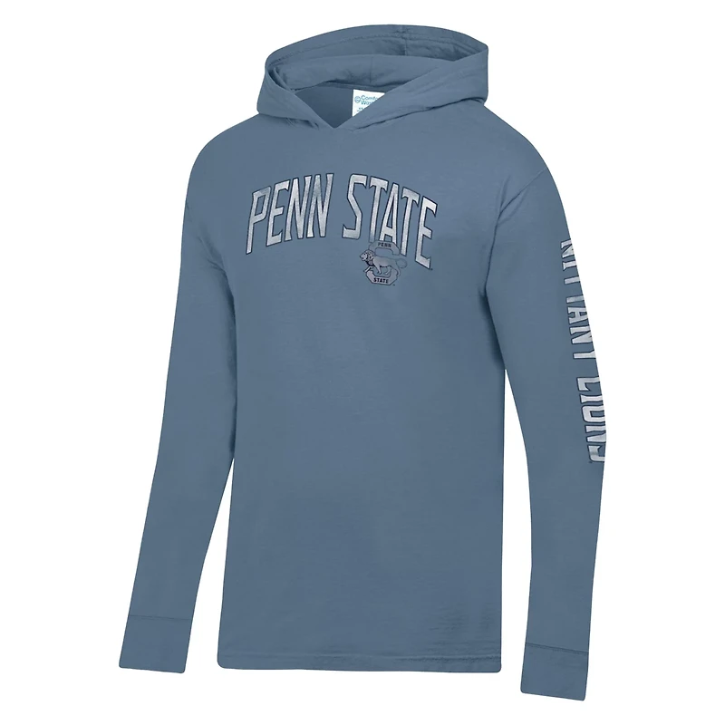 ComfortWash Penn State Nittany Lions Long Sleeve Hooded T-Shirt